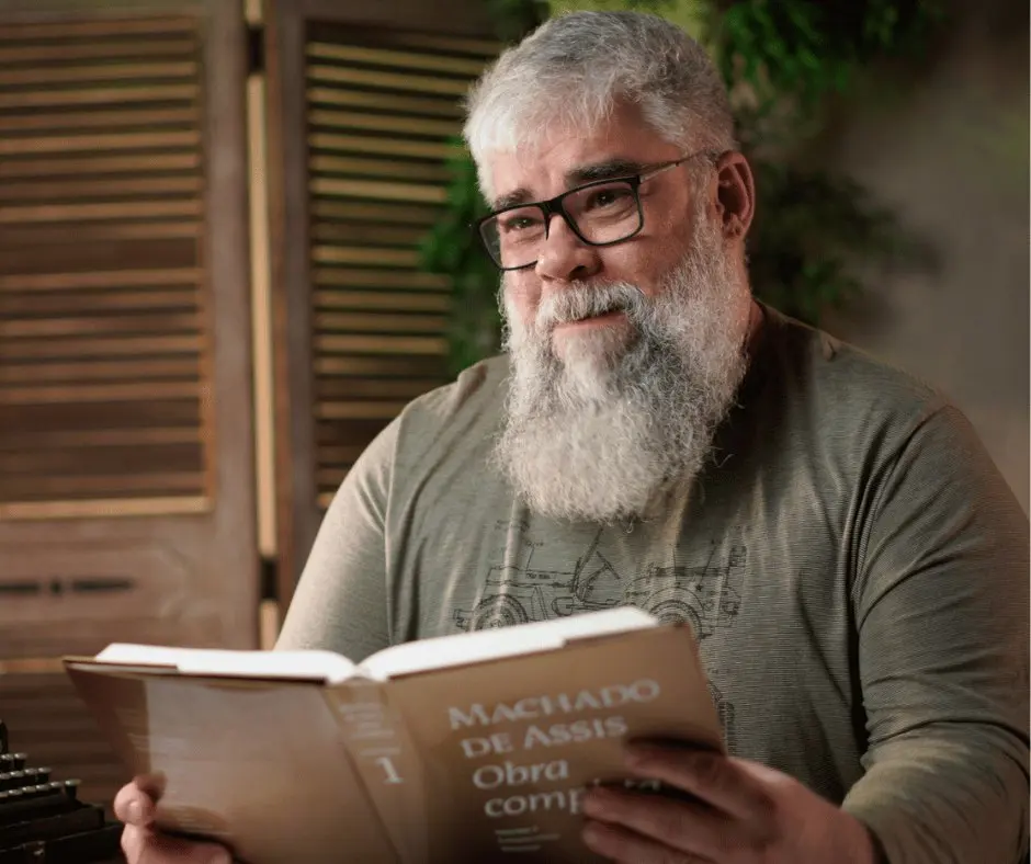 Fabio Ulanin em gravação